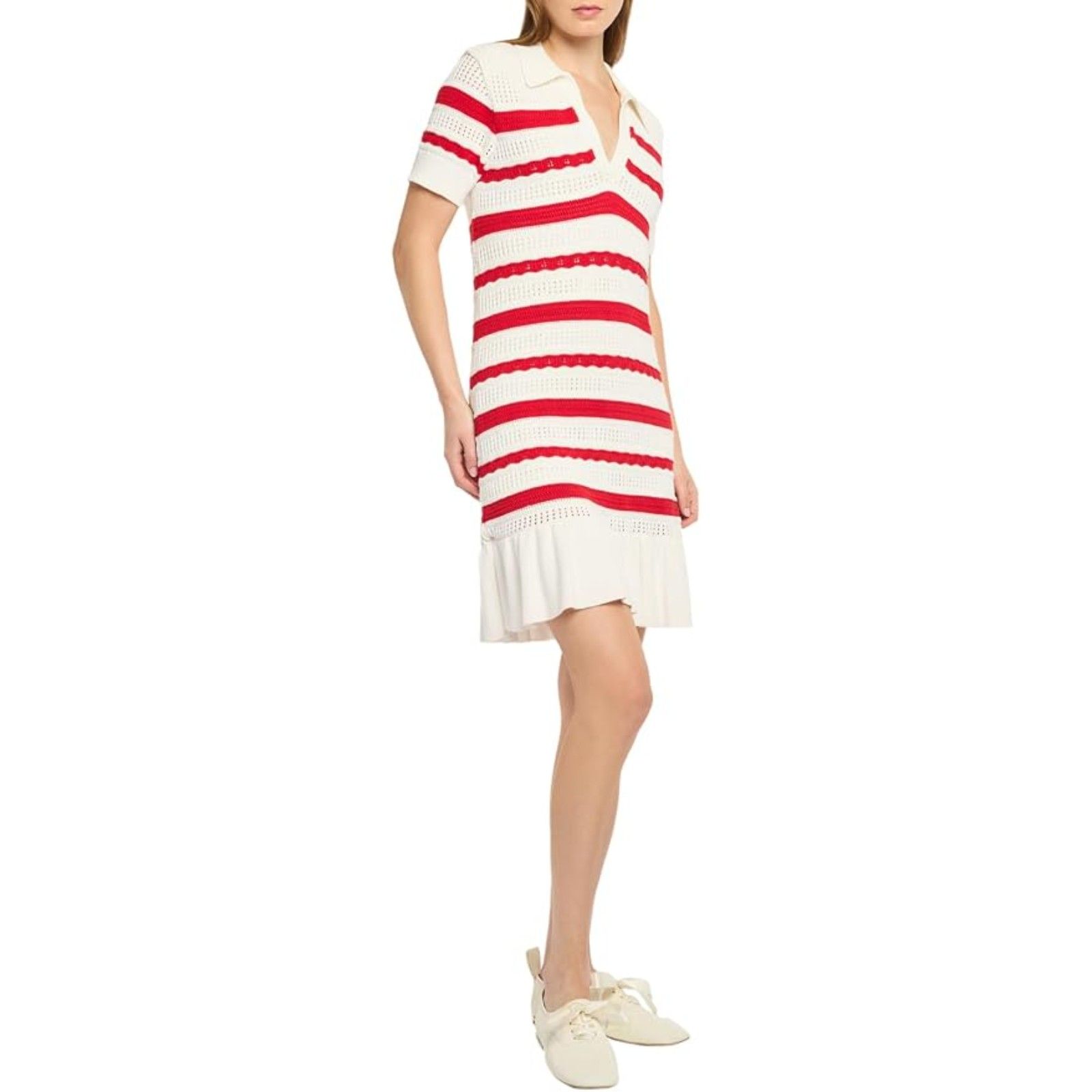 Cinq Sept Women's Clementine Knit Polo Dress Xs